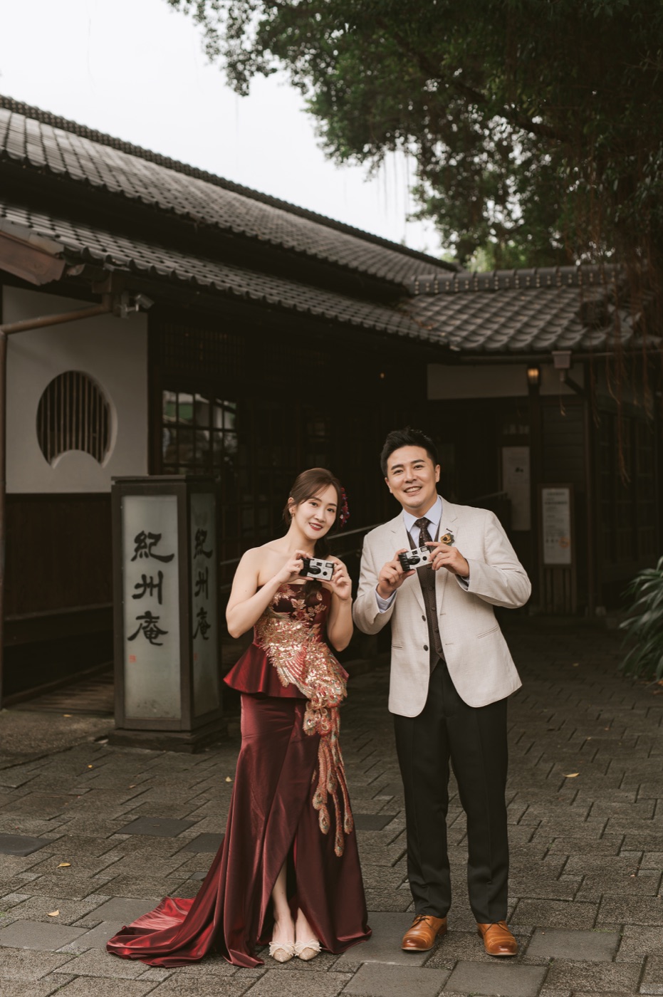 復古街景照